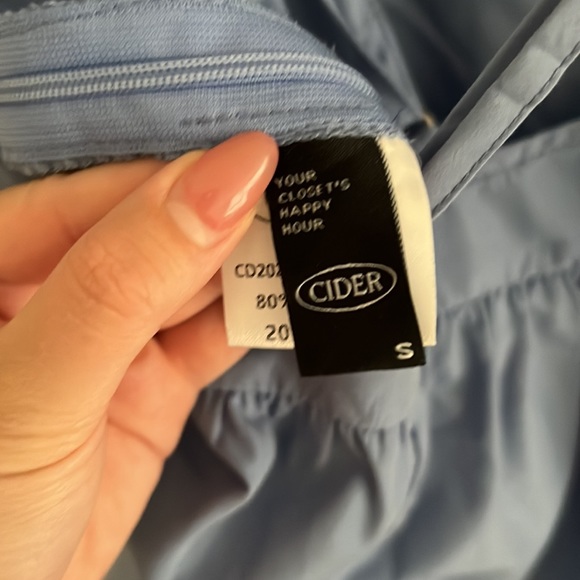 Cider solid backless romper size S - Picture 4 of 12